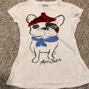 Girls summer t-shirt. Size L